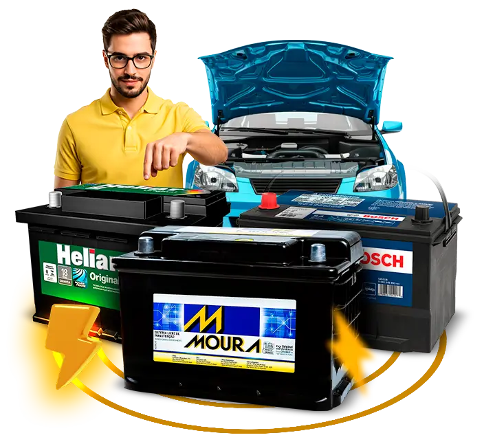 Baterias Automotivas em Aracaju